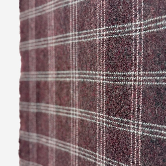 Sanmarco Wool Plaid Scarf - 🇮🇹 Made in Italy 🇮🇹 - Picture 6 of 8